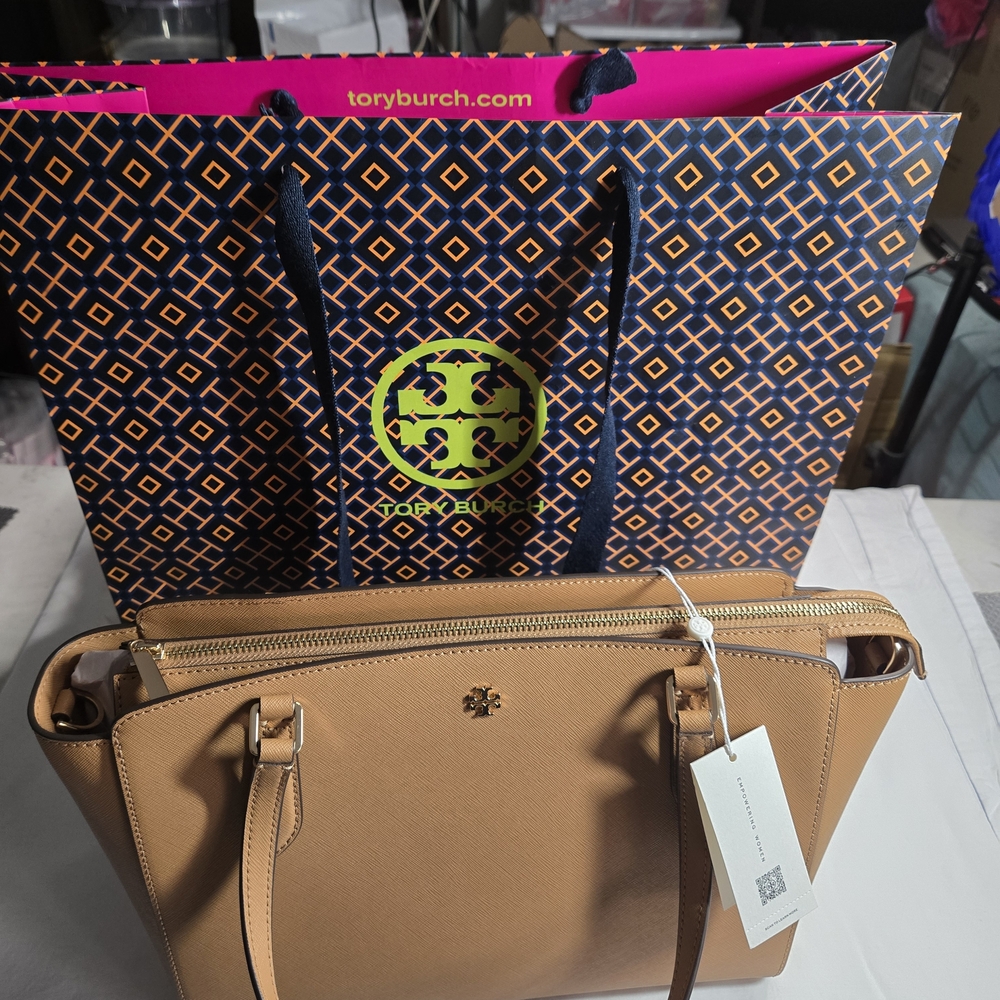 Tory Burch Tan Leather Women's Bag
